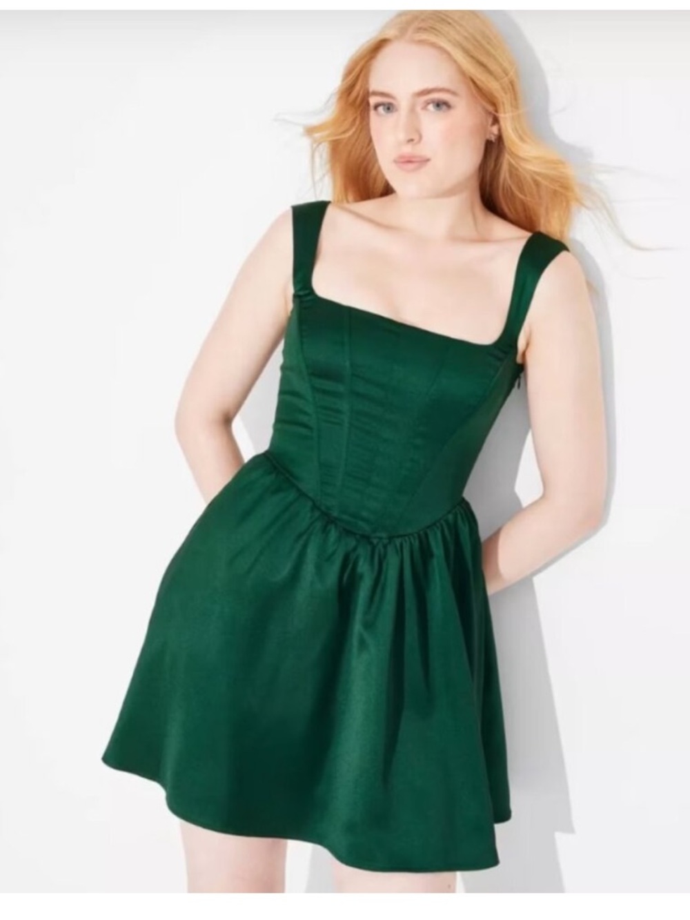 Wild fable corset skater dress NWT